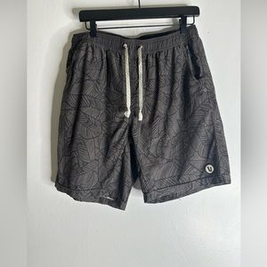 Vuori Gray Athletic Shorts